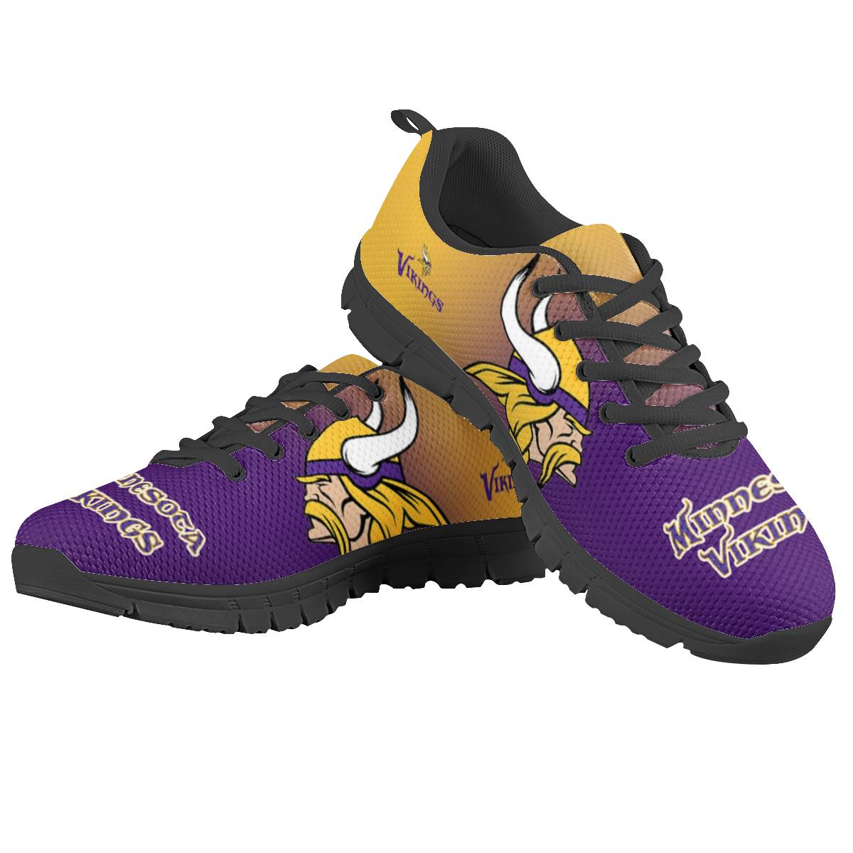 Women's Minnesota Vikings AQ Running NFL Shoes 018